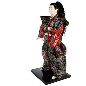 lachineuse Japanse Samurai Kimono-pop Traditionele Aziatische pop 30 cm Japanse woonkamerdecoratie Geisha-figuur Handgemaakt Woondecoratie Azië Japan lachineuse Japanse Samurai Kimono-pop Traditionele Aziatische pop 30 cm Japanse woonkamerdecoratie Geisha-figuur Handgemaakt Woondecoratie Azië Japan