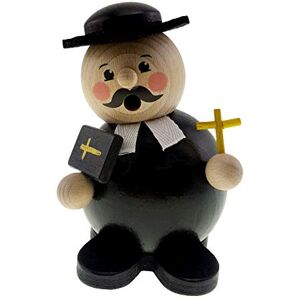 Hess Pastor Houten Wierookbeeld - Figurine Hess Pastor Houten Wierookbeeld - Figurine