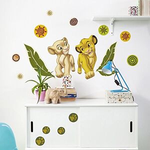 Komar Disney Muursticker Simba Nala - Kinderkamer Decoratie Komar Disney Muursticker Simba Nala - Kinderkamer Decoratie