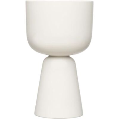 Iittala Nappula Witte Bloempot - 26cm Iittala Nappula Witte Bloempot - 26cm