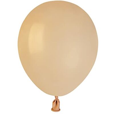 Ciao Pack 100 balloons in natural latex Premium Quality A50 (Ø 13cm / 5"), powder pink Ciao Pack 100 balloons in natural latex Premium Quality A50 (Ø 13cm / 5"), powder pink