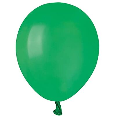 Ciao Pack 100 balloons in natural latex Premium Quality A50 (Ø 13cm / 5"), dark green Ciao Pack 100 balloons in natural latex Premium Quality A50 (Ø 13cm / 5"), dark green