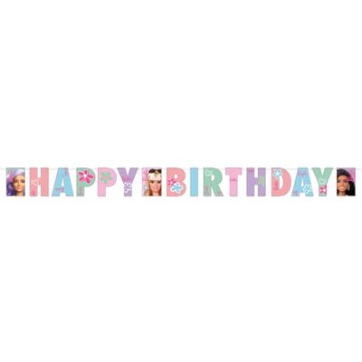 AMSCAN Barbie Sweet Life Verjaardagskaart Banners van Karton - Feestversiering AMSCAN Barbie Sweet Life Verjaardagskaart Banners van Karton - Feestversiering
