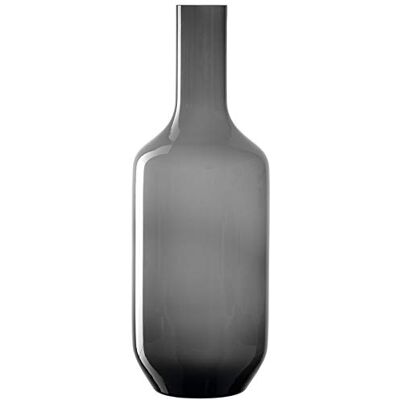 Leonardo HOME Vaas MILANO 041746, glas, grijs Leonardo HOME Vaas MILANO 041746, glas, grijs