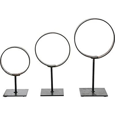 Creative Decoratie, metaal ijzer, zwart Creative Decoratie, metaal ijzer, zwart