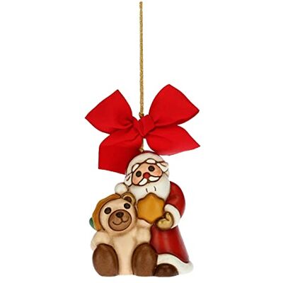 THUN Kerstversiering Kerstman met Teddy Maxi Keramiek Kerstlijn Living, inrichting van het huis 6,2 x 5,5 x 7,5 cm h THUN Kerstversiering Kerstman met Teddy Maxi Keramiek Kerstlijn Living, inrichting van het huis 6,2 x 5,5 x 7,5 cm h