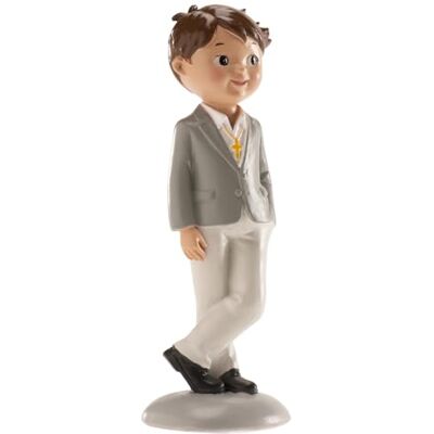 dekora Decoratieve figuur voor de eerste communie voor kinderen, van hars, taartdecoratie, 15 cm hoog, origineel en gedetailleerd ontwerp, geschikt voor contact met levensmiddelen dekora Decoratieve figuur voor de eerste communie voor kinderen, van hars, taartdecoratie, 15 cm hoog, origineel en gedetailleerd ontwerp, geschikt voor contact met levensmiddelen