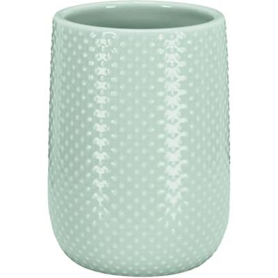 Kleine Wolke Tandenbekertje - Dotty - Keramisch badkameraccessoire Kleine Wolke Tandenbekertje - Dotty - Keramisch badkameraccessoire