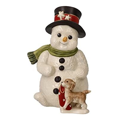Goebel Figuur sneeuwpop mijn trouwe vriend sneeuwpoppen, gemaakt van aardewerk, hoogte 12 cm, 66-704-39-1 Goebel Figuur sneeuwpop mijn trouwe vriend sneeuwpoppen, gemaakt van aardewerk, hoogte 12 cm, 66-704-39-1