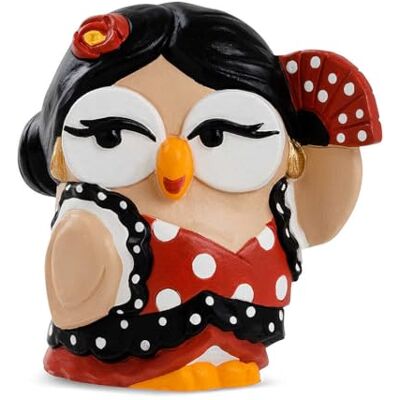 Egan Gufo Goofi - Veelkleurige Figurine - 8x10 cm Egan Gufo Goofi - Veelkleurige Figurine - 8x10 cm