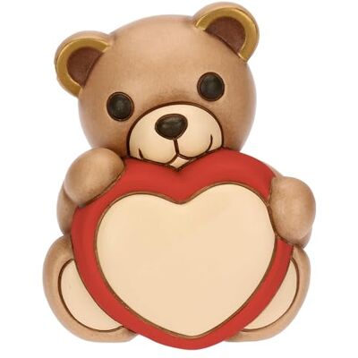 THUN Teddy met hart, medium, keramiek, collectie Meer nieuwigheden 2025, 8,9 x 8,7 x 10,9 cm THUN Teddy met hart, medium, keramiek, collectie Meer nieuwigheden 2025, 8,9 x 8,7 x 10,9 cm