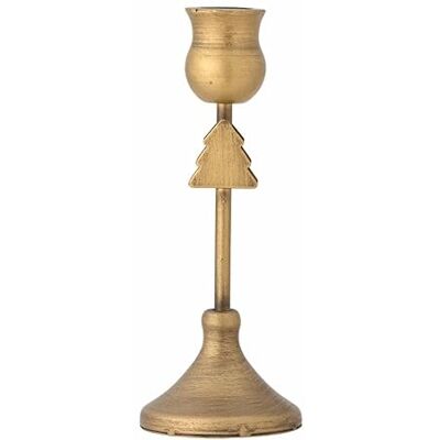 Bloomingville Eloy Gouden Kaarsenhouder - 18,5cm - Kaarsstandaard Bloomingville Eloy Gouden Kaarsenhouder - 18,5cm - Kaarsstandaard