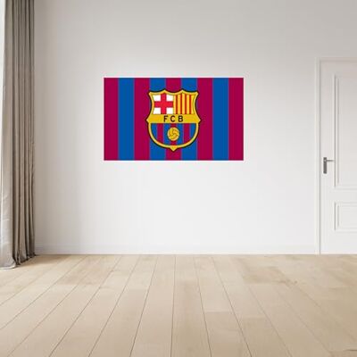 fan decor Licensed Décor FC Barcelona Vinyl Muursticker Medium (100cm (b) x 60cm (h) Full Colour Crest op Merk Rood en Blauw fan decor Licensed Décor FC Barcelona Vinyl Muursticker Medium (100cm (b) x 60cm (h) Full Colour Crest op Merk Rood en Blauw