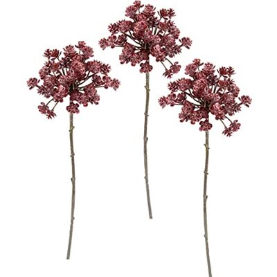 I.GE.A. Kunstplant Dill - Winterdecoratie, set van 3 stelen I.GE.A. Kunstplant Dill - Winterdecoratie, set van 3 stelen
