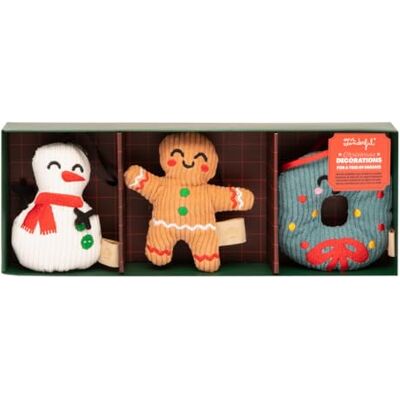 Mr. Wonderful Sneeuwpop Gemberkoekje Krans Kerstversiering - Kerstdecoraties Mr. Wonderful Sneeuwpop Gemberkoekje Krans Kerstversiering - Kerstdecoraties