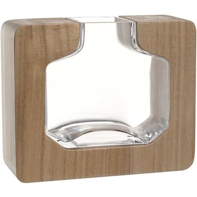 Leonardo HOME AUTENTICO objectvaas • 1 stuk • blikvanger in natuurlijk design • stijlvolle look door houten elementen • rustieke vaas voor bloemen • tijdloze decoratieve vaas • hoogte 17,5 cm Leonardo HOME AUTENTICO objectvaas • 1 stuk • blikvanger in natuurlijk design • stijlvolle look door houten elementen • rustieke vaas voor bloemen • tijdloze decoratieve vaas • hoogte 17,5 cm
