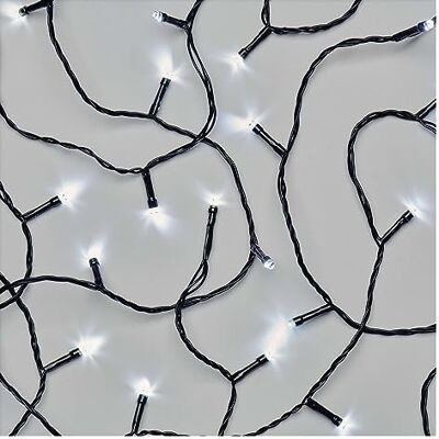 EMOS D4FC03 - LED Kerstlichtslinger - 8,4 m, Binnen & Buiten, Timer, Koel Wit EMOS D4FC03 - LED Kerstlichtslinger - 8,4 m, Binnen & Buiten, Timer, Koel Wit