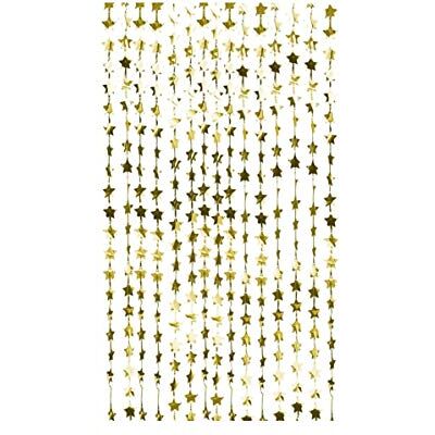 Ginger Ray Gold Star Shimmer folie achtergrond gordijn om op te hangen party, Pop The Bubbly, decoratie Ginger Ray Gold Star Shimmer folie achtergrond gordijn om op te hangen party, Pop The Bubbly, decoratie