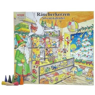 Knox Adventskalender - Geurkaarsen Knox Adventskalender - Geurkaarsen