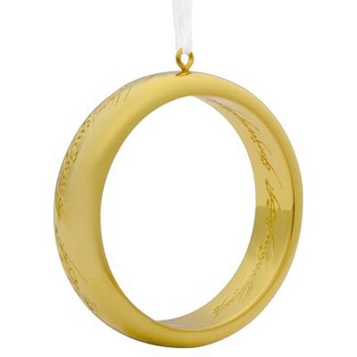 Hallmark The Lord of The Rings Ring Kerstversiering, premium metaal Hallmark The Lord of The Rings Ring Kerstversiering, premium metaal