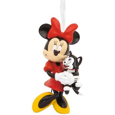 Hallmark Disney Minnie Mouse Holding Kitten Kerst Ornament Hallmark Disney Minnie Mouse Holding Kitten Kerst Ornament