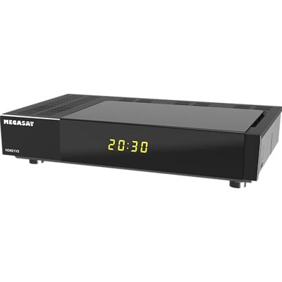 Megasat HD 601 V5 HD satellietontvanger (voor alle heldere kanalen, USB-mediaspeler, display, HDMI, Scart) zwart Megasat HD 601 V5 HD satellietontvanger (voor alle heldere kanalen, USB-mediaspeler, display, HDMI, Scart) zwart