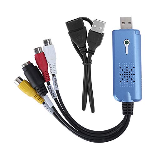 Goshyda USB 2.0 video-opnameadapter USB-video-opnamekaart met opname High Definition Video-opnamekaart voor PS2 / 3, voor Xbox 360, voor Wii