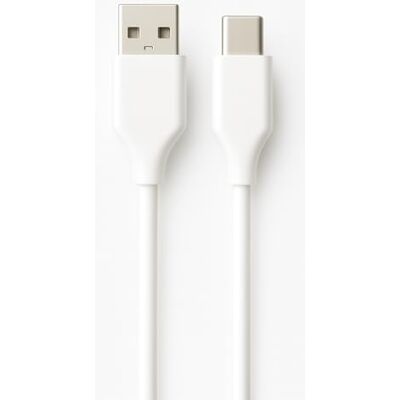 Ewent USB-A-naar-USB-C-kabel 2 m Wit– PD-kabel 60 W (20 V/3 A) + gegevensoverdracht 480 Mbps, PVC, snelladen voor Apple, Android, Samsung, Smartphone, Tablet, Laptop Ewent USB-A-naar-USB-C-kabel 2 m Wit– PD-kabel 60 W (20 V/3 A) + gegevensoverdracht 480 Mbps, PVC, snelladen voor Apple, Android, Samsung, Smartphone, Tablet, Laptop