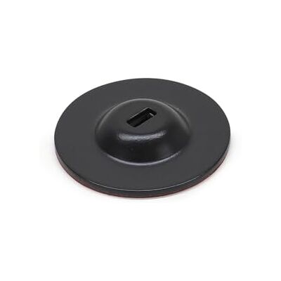 Waytex Zelfklevende ankerplaat met standaard veiligheidsslot voor kabelslot voor laptop, pc, smartphone, tablet, ronde plaat, diameter 4 cm, zwart Waytex Zelfklevende ankerplaat met standaard veiligheidsslot voor kabelslot voor laptop, pc, smartphone, tablet, ronde plaat, diameter 4 cm, zwart