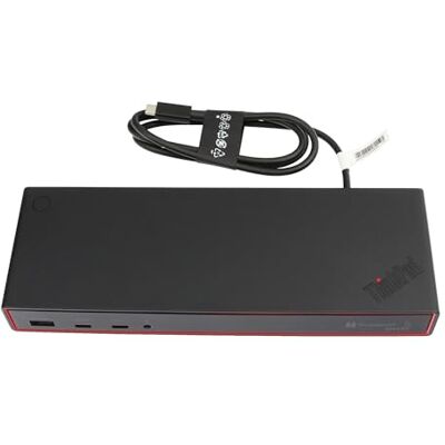 Lenovo ThinkPad Smart Dock 7500 Dockingstation Thunderbolt 5 Thunderbolt 5, HDMI, DP 2.5GbE 265 watt Lenovo ThinkPad Smart Dock 7500 Dockingstation Thunderbolt 5 Thunderbolt 5, HDMI, DP 2.5GbE 265 watt