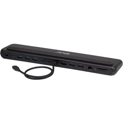Club 3D CSV-2541 12-1 USB-C® Triple Display PD3.0 100W dockingstation + oplader Club 3D CSV-2541 12-1 USB-C® Triple Display PD3.0 100W dockingstation + oplader