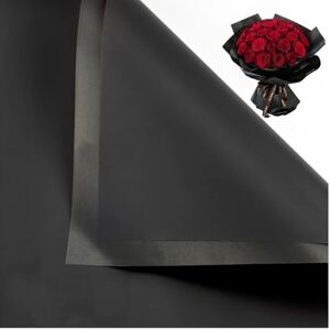 BBJ WRAPS Koreaanse Stijl Bloem Inpakpapier Bloemen Boeket Geschenkverpakking Levert Multi Kleuren 20 Stuks (Zwart) BBJ WRAPS Koreaanse Stijl Bloem Inpakpapier Bloemen Boeket Geschenkverpakking Levert Multi Kleuren 20 Stuks (Zwart)