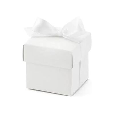 partydeco.pl Schattige geschenkdozen, welkomstcadeau voor gasten op bruiloft vogel Christening Baby shower, Pack van 50, White partydeco.pl Schattige geschenkdozen, welkomstcadeau voor gasten op bruiloft vogel Christening Baby shower, Pack van 50, White