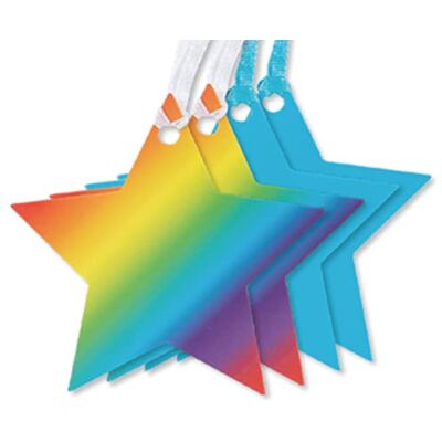 Glick Luxe Tags Multipack (4) Bright Stars, Perfect voor gebruik in Gift Wrapping, Kunst & Ambachten Glick Luxe Tags Multipack (4) Bright Stars, Perfect voor gebruik in Gift Wrapping, Kunst & Ambachten