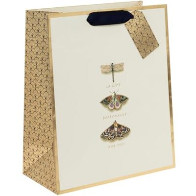 Glick Grote geschenktas, The Butterfly Collective, 315 x 260 x 135 mm, luxe recyclebare tas voor verjaardagen en vieringen Glick Grote geschenktas, The Butterfly Collective, 315 x 260 x 135 mm, luxe recyclebare tas voor verjaardagen en vieringen