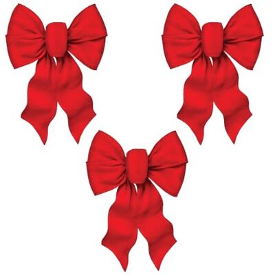 Rocky Mountain Radar Rocky Mountain Goods Grote Bedrade Rode Boog 12" Breed bij 18" Lang Kerstkrans Strik Geweldig voor Grote Geschenken Binnen/Buiten Hand gebonden in USA Waterdicht Fluweel Rocky Mountain Radar Rocky Mountain Goods Grote Bedrade Rode Boog 12" Breed bij 18" Lang Kerstkrans Strik Geweldig voor Grote Geschenken Binnen/Buiten Hand gebonden in USA Waterdicht Fluweel