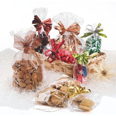 Italpak Cellofaan zakjes, Transparant, Candy zakken, Geschenkzakjes koekjes, 100 stuks, 40x60cm Italpak Cellofaan zakjes, Transparant, Candy zakken, Geschenkzakjes koekjes, 100 stuks, 40x60cm