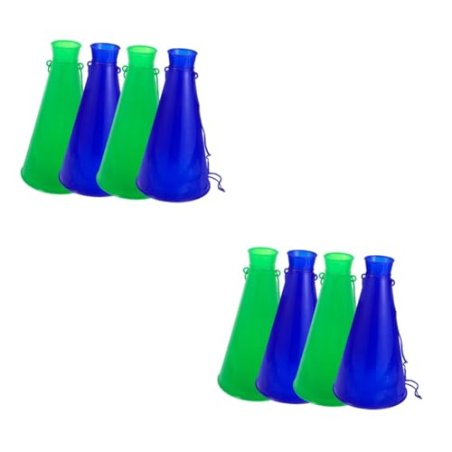 Yardwe 8 Stuks Juichende Hoorn Speelgoed Mini Speaker Mini-megafoon Game Noise Makers Geluidsmakers Voor Sportevenementen Megafoons Juichen Fan Kleuter Geschenk Plastic