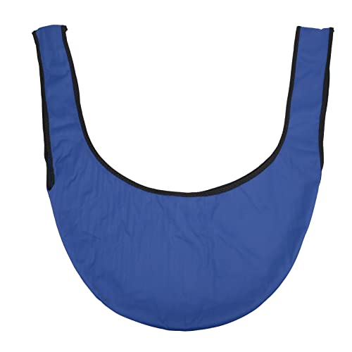 Elelif Bowling-wiptas, 60 cm lengte, polyester twill voering, handvatontwerp, draagbare bowlingbalsling voor bescherming (Blauw)
