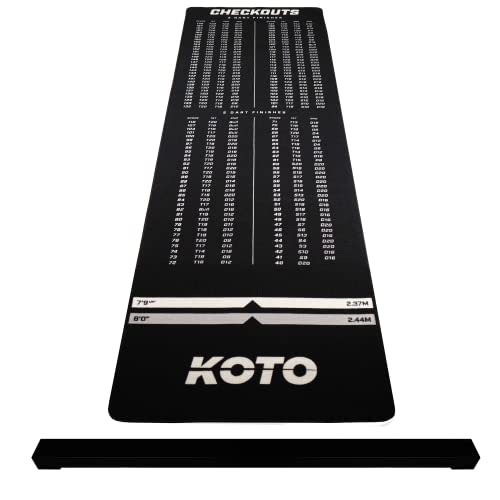 KOTO darts KOTO Oche Carpet Checkout Dartmat 285 x 80 cm