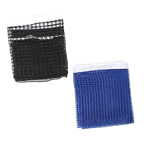 GANAZONO 2 Stuks regulatie pong net indoor tafeltennisnet binnen tafel pak tafeltennistafel tennisnet tafeltennis net nylon tafeltennisnet vervangen set apparatuur pingpong