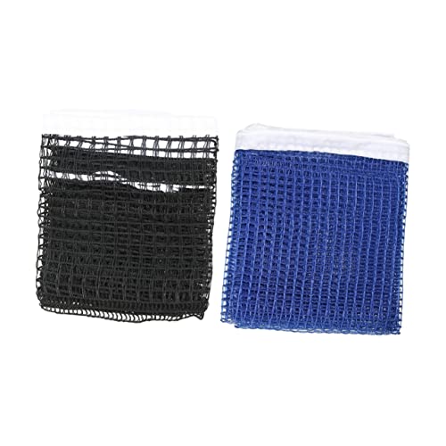 Milisten 2 Stuks vervangen tafeltennisnet nylon tafeltennisnet tafeltennistafel voor buiten tafeltennis uitrusting indoor tafeltennisnet pak tafeltennis net pong net pingpong set apparatuur