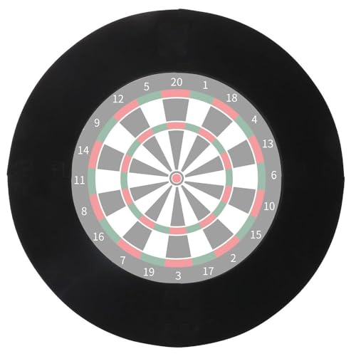 LIULIUDA Dartboard Surround, Dartboard Surround Ring, Dartboard Surround, Dartboard Catcher, Wandschild, PU Beschermende Dart Target Retainer voor Standaard Size Dartboards