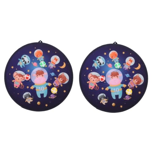 Abaodam 2 Sets Kleverige Bal Dartbord Gooien Spel Dartbord Voor Kinderen Kleverige Dartbord Kinderen Dart Speelgoed Gooien Vangst Spel Grote Dartbord Spellen Darts Speelgoed Goo Bal Doek