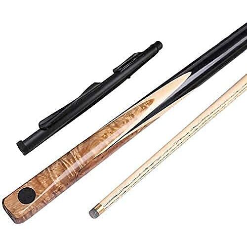 EEYJEMUT 57 inch 18-19Oz Ash Hout Biljart Pool Keu Met 9.8Mm Tip Gebruikt Voor School Club Biljart Sport Biljart Cue