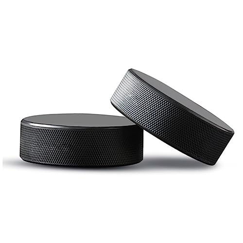 Milisten 3 Stuks hockeystick en puck rubberen hockeypucks straathockey airhockey puck streethockey puck hockey pucks standaard hockeyballen standaard hockeypucks sport- sportartikelen