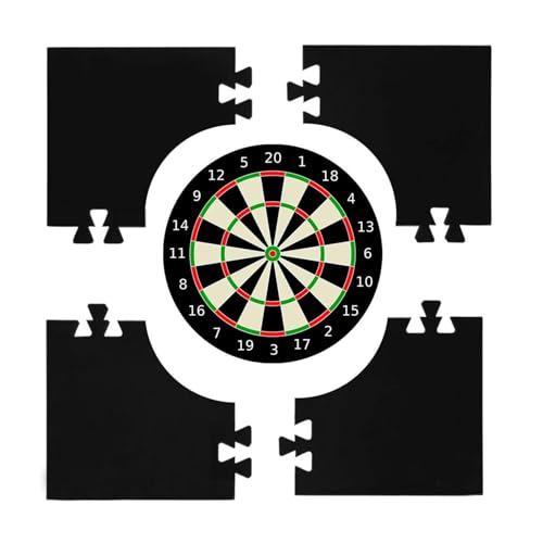 Generic Dartboard Surround Ring, vierkant dartbord backboard Surround, EVA dartbord muurbeschermer, universele splicing dartbord beschermende ringen, voor standaard formaat dartborden