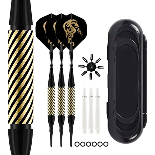 Miaelle 1 Set Zachte Darts Naald Elektronische Darts Set Professionele Soft Tip Darts Set Voor Elektronische Gemakkelijk Te Gebruiken Soft Tip Darts Set