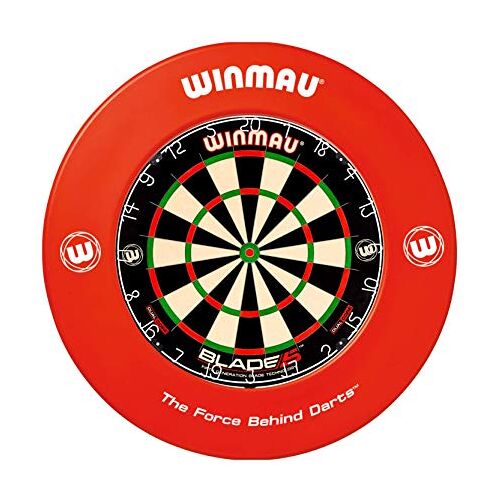 WINMAU Printed Red Dartborden Surround