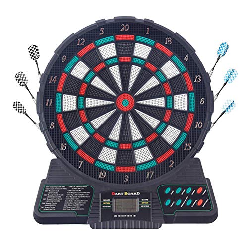 Daxoon Elektronische dartboardset, lcd-scoring-display met 6 darts, voor partyspelletjes